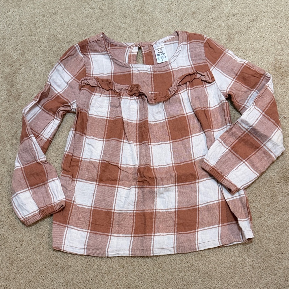 Carter's Kids Checkered Blouse